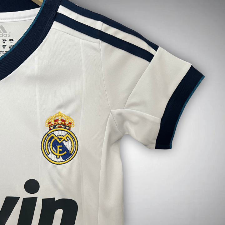 12/13 Real Madrid Home Kids Size Kit - Premium Quality Jersey at FootballPrestige.com
