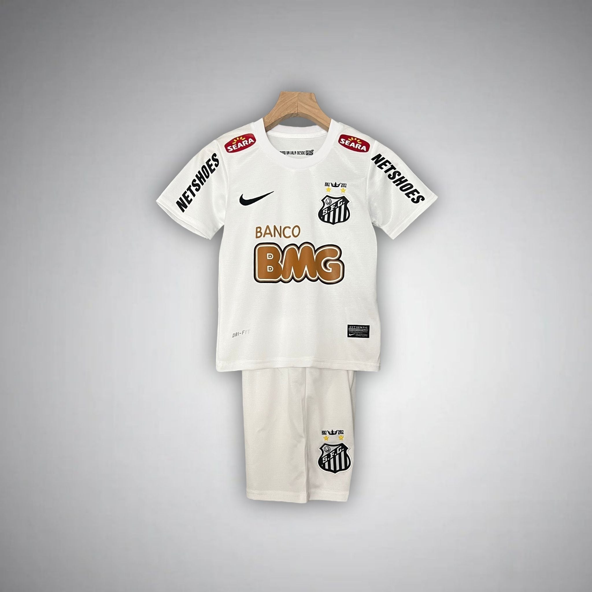 12/13 Santos FC Home Kids Size Kit from FootballPrestige.shop - Premium Concept kits