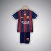 14/15 FC Barcelona Home Kids Size Kit from FootballPrestige.shop - Premium Concept kits