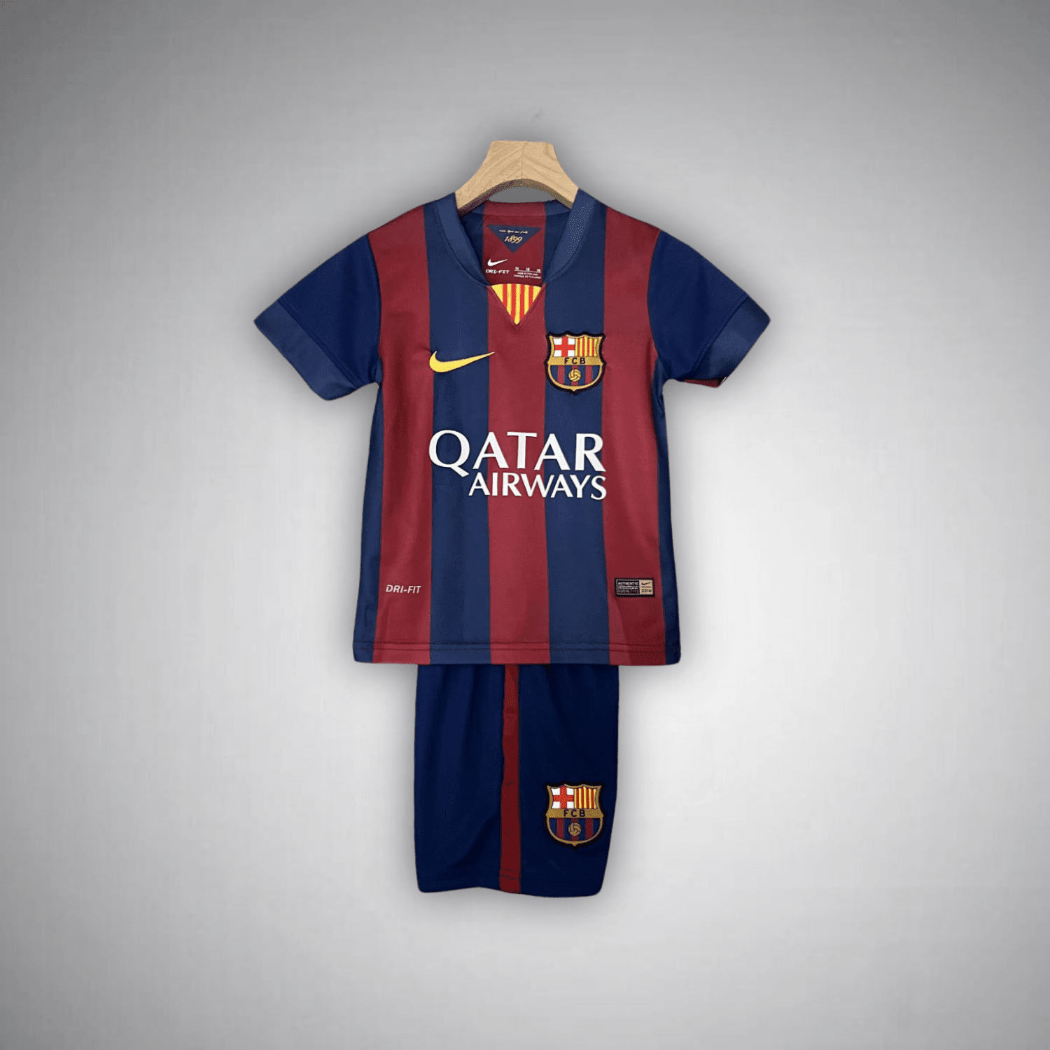 14/15 FC Barcelona Home Kids Size Kit from FootballPrestige.shop - Premium Concept kits