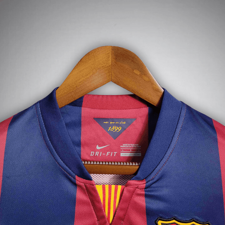 14/15 FC Barcelona Home Long Sleeve Kit from FootballPrestige.shop - Premium Concept kits