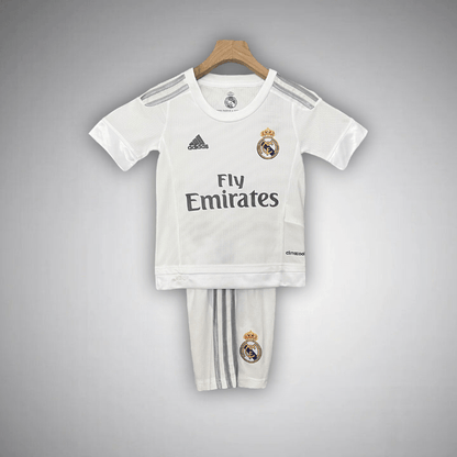 15/16 Real Madrid Home Kids Size Kit - Premium Quality Jersey at FootballPrestige.com
