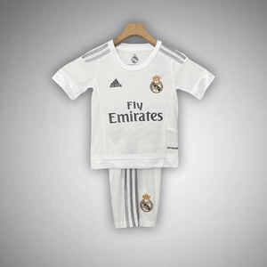 15/16 Real Madrid Home Kids Size Kit from FootballPrestige.shop - Premium Concept kits