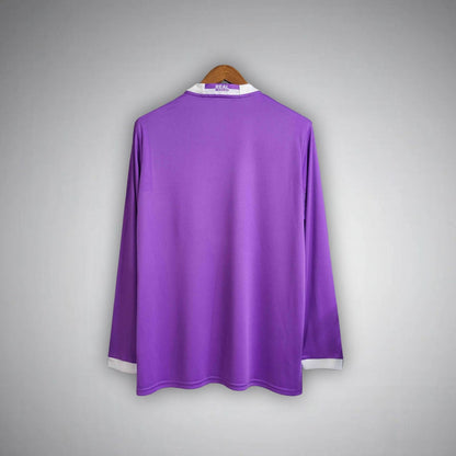 16/17 Real Madrid Away Long Sleeve Kit - Premium Quality Jersey at FootballPrestige.com