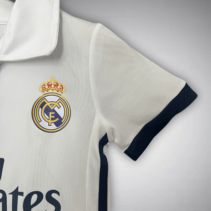 16/17 Real Madrid Home Kids Size Kit - Premium Quality Jersey at FootballPrestige.com