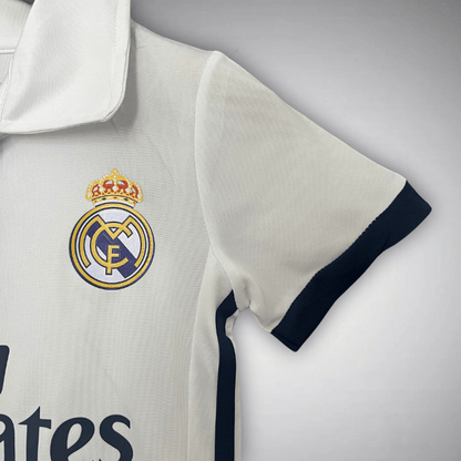 16/17 Real Madrid Home Kids Size Kit - Premium Quality Jersey at FootballPrestige.com