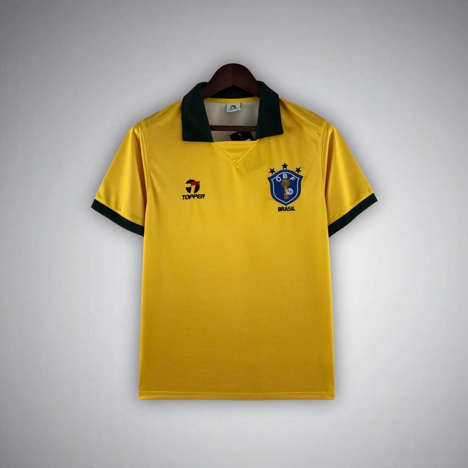 1986 Brazil Home Kit from FootballPrestige.shop - Premium Concept kits