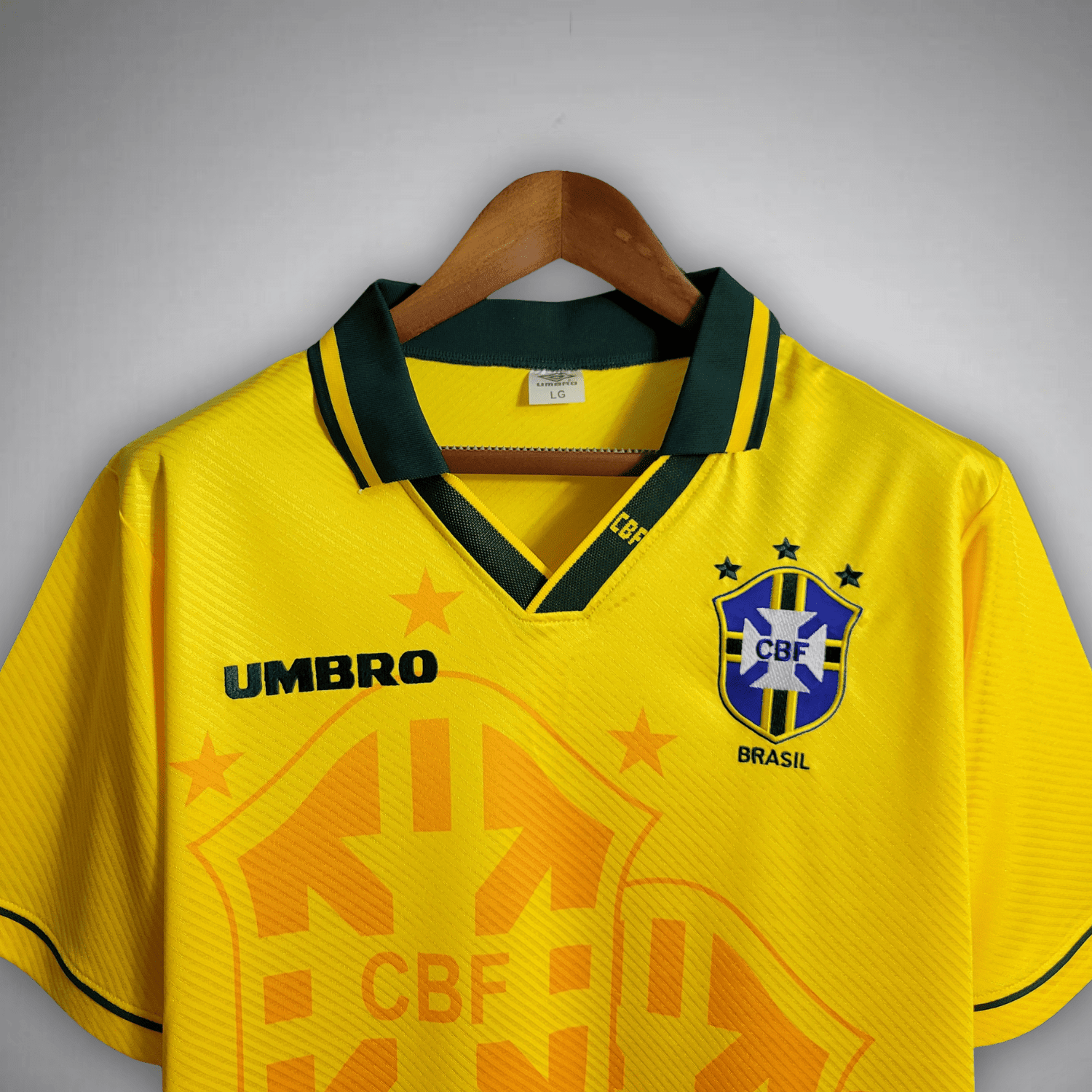 1994 Brazil Home Kit from FootballPrestige.shop - Premium Concept kits