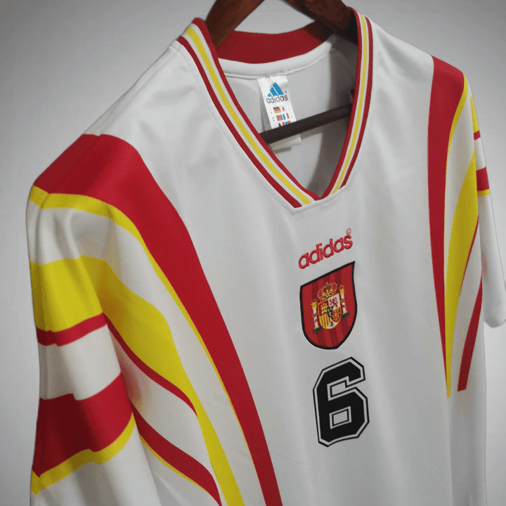 1996 Spain Away Kit from FootballPrestige.shop - Premium Concept kits