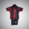 2000/01 FC Barcelona Retro x Cactus Jack Limited Edition Kids Size Home Kit from FootballPrestige.shop - Premium Concept kits