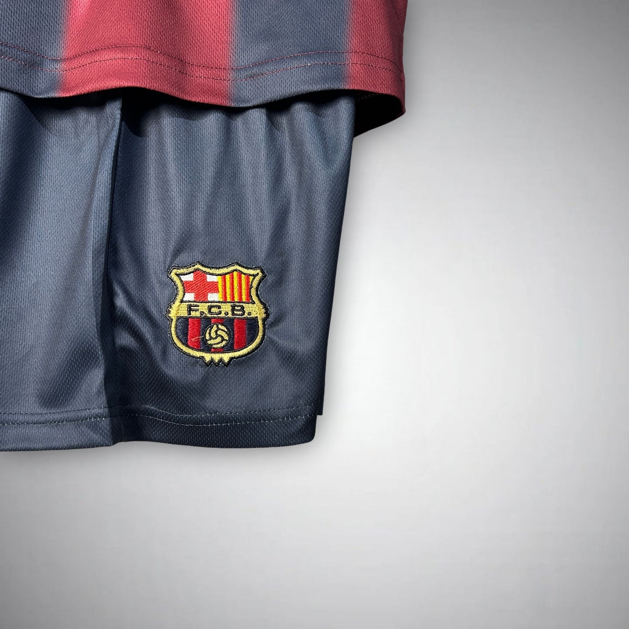 2000/01 FC Barcelona Retro x Cactus Jack Limited Edition Kids Size Home Kit from FootballPrestige.shop - Premium Concept kits