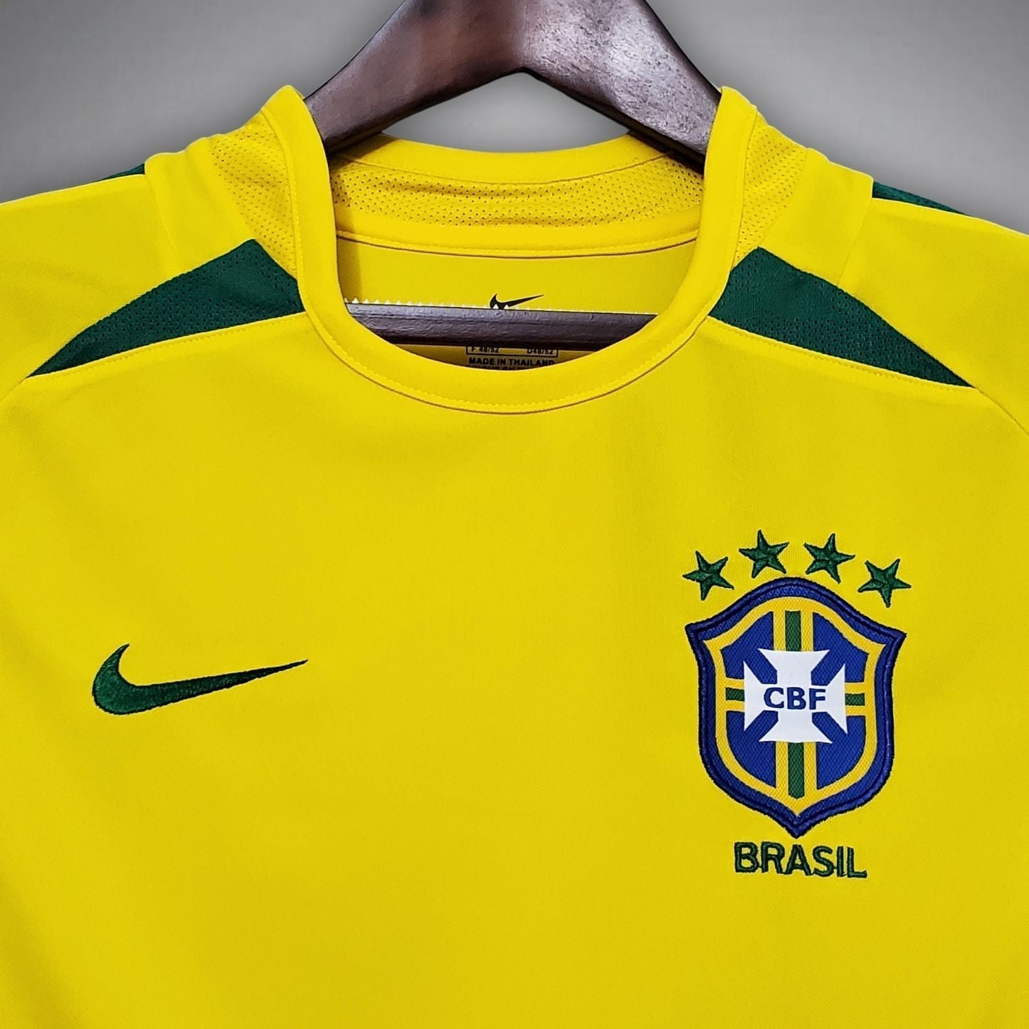 2002 Brazil Home Kit from FootballPrestige.shop - Premium Concept kits