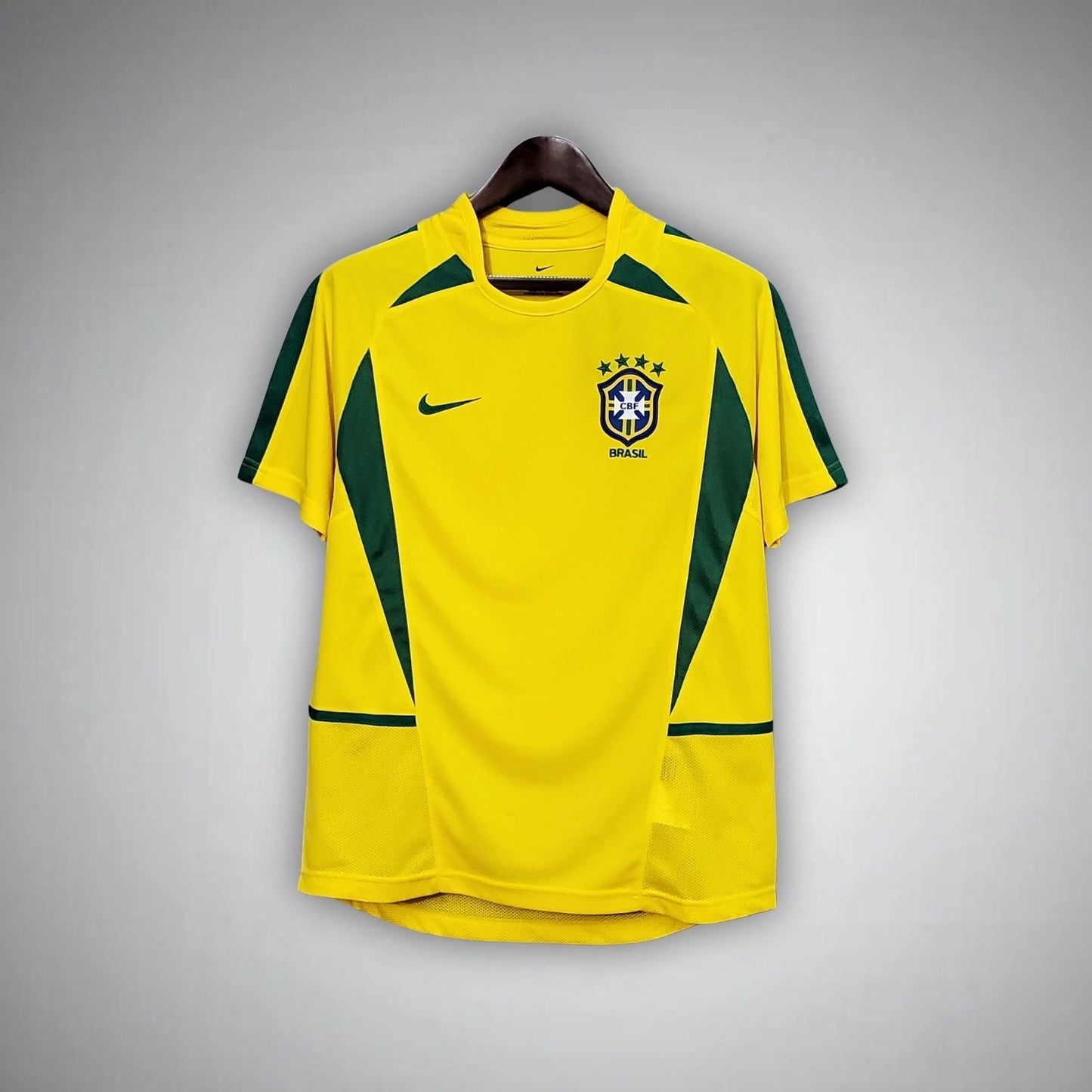 2002 Brazil Home Kit - Premium Quality Jersey at FootballPrestige.com