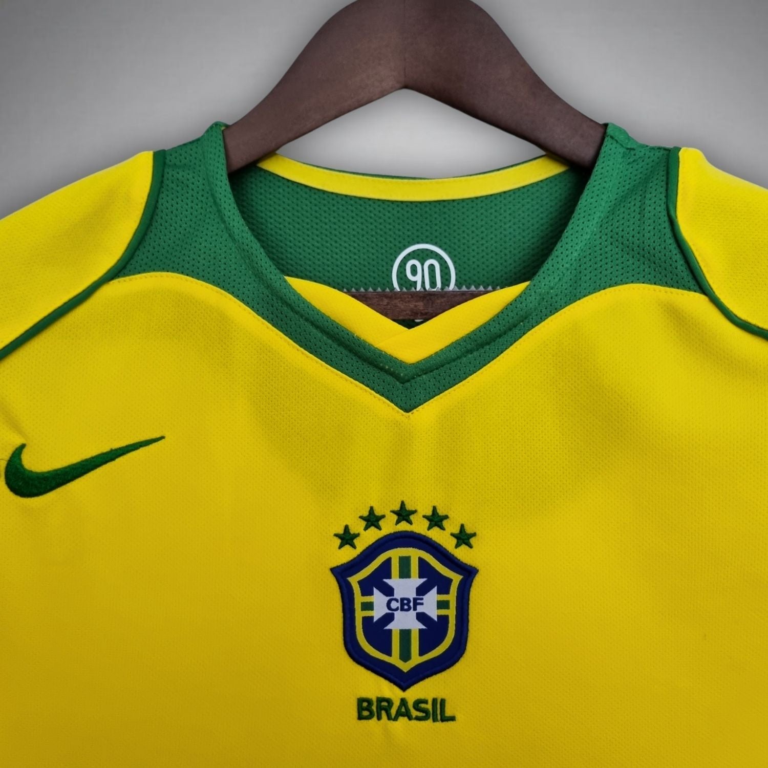 2004 Brazil Home Kit from FootballPrestige.shop - Premium Concept kits