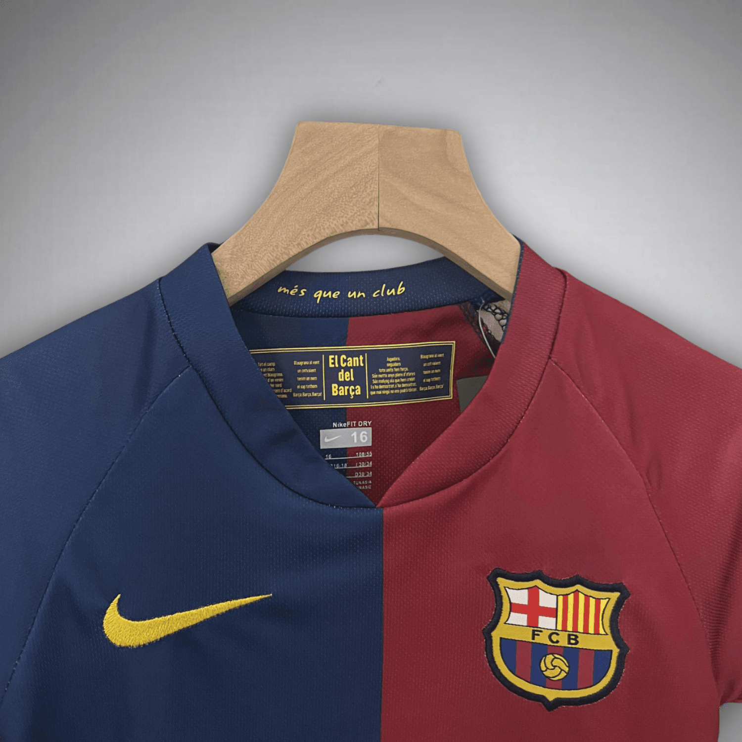 2009 FC Barcelona UCL Final Kids Size Kit from FootballPrestige.shop - Premium Concept kits