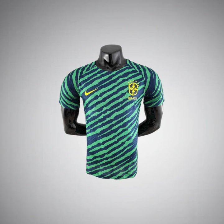 2022 Brazil Pre - match Kit from FootballPrestige.shop - Premium Concept kits