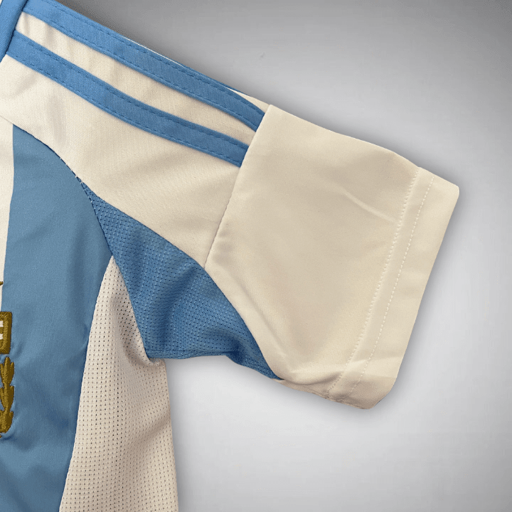 2024 Argentina Home Kids Size Kit from FootballPrestige.shop - Premium Concept kits
