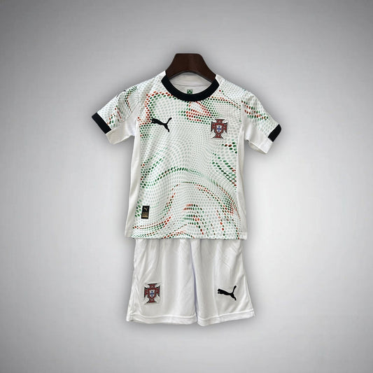 2025 Portugal Away Kids Size Kit - Premium Quality Jersey at FootballPrestige.com