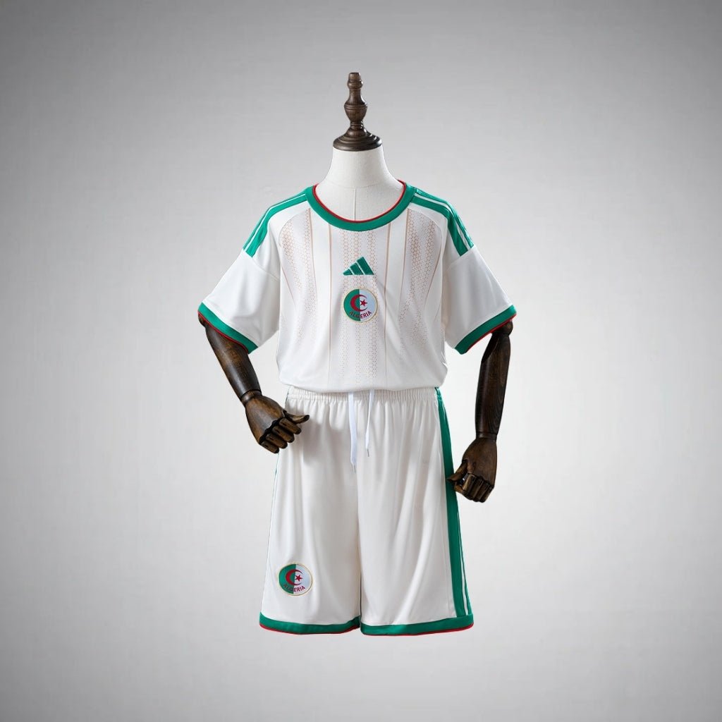2026 Algeria Home Kids Size Kit from FootballPrestige.shop - Premium Concept kits