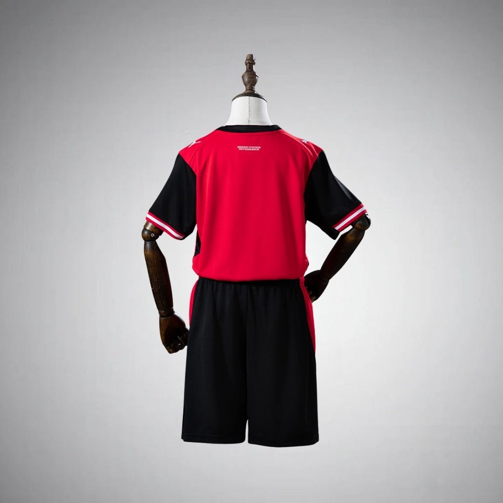 2026 Austria Home Kids Size Kit from FootballPrestige.shop - Premium Concept kits