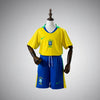 2026 Brazil Home Kids Size Kit from FootballPrestige.shop - Premium Concept kits