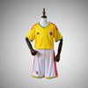 2026 Colombia Home Kids Size Kit from FootballPrestige.shop - Premium Concept kits