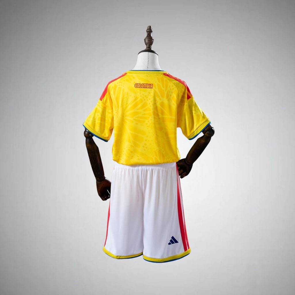 2026 Colombia Home Kids Size Kit from FootballPrestige.shop - Premium Concept kits