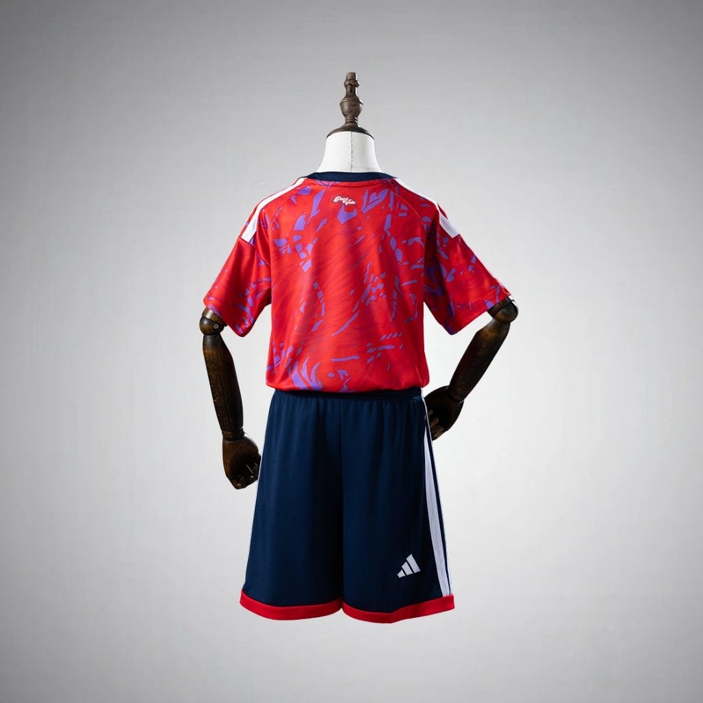 2026 Costa Rica Home Kids Size Kit from FootballPrestige.shop - Premium Concept kits
