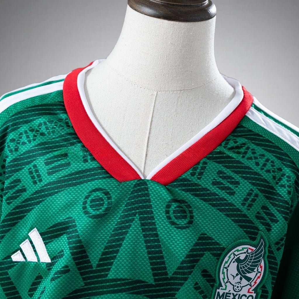 2026 Mexico Home Kids Size Kit from FootballPrestige.shop - Premium Concept kits