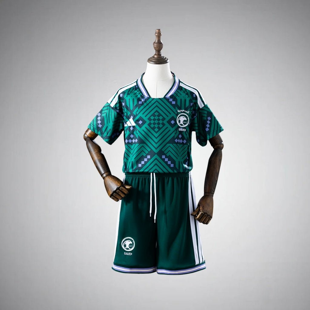 2026 Saudi Arabia Home Kids Size Kit from FootballPrestige.shop - Premium Concept kits