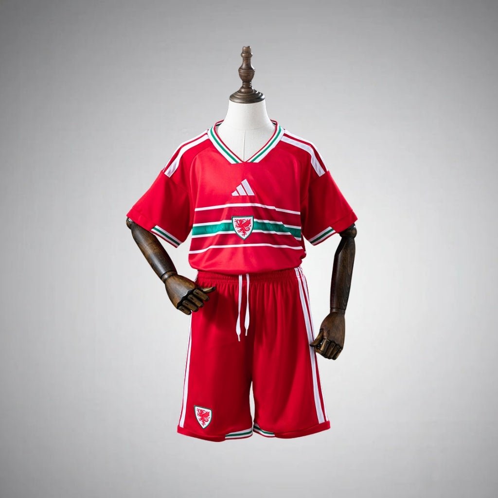2026 Wales Home Kids Size Kit from FootballPrestige.shop - Premium Concept kits