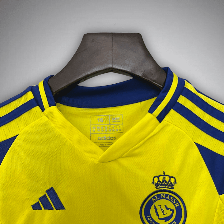 24/25 Al - Nassr Home Kids Size Kit from FootballPrestige.shop - Premium Concept kits