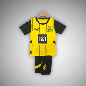 24/25 Borussia Dortmund Home Kids Size Kit from FootballPrestige.shop - Premium Concept kits
