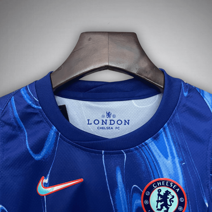 24/25 Chelsea Home Kids Size Kit from FootballPrestige.shop - Premium Concept kits
