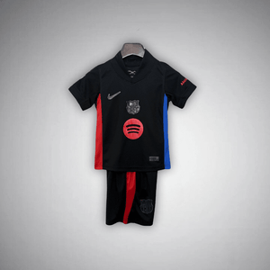 24/25 FC Barcelona Away Kids Size Kit from FootballPrestige.shop - Premium Concept kits