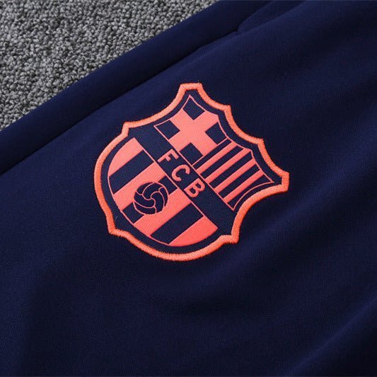 24/25 FC Barcelona Home Kids Size Tracksuit from FootballPrestige.shop - Premium Concept kits