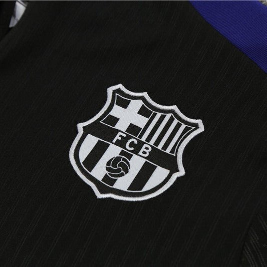24/25 FC Barcelona Training Kids Size Tracksuit from FootballPrestige.shop - Premium Concept kits