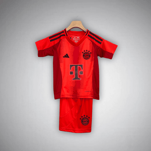 24/25 FC Bayern Home Kids Size Kit from FootballPrestige.shop - Premium Concept kits