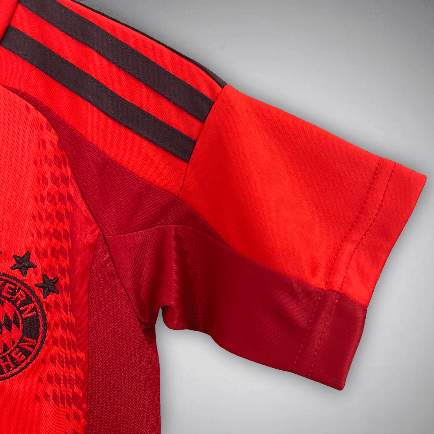 24/25 FC Bayern Home Kids Size Kit from FootballPrestige.shop - Premium Concept kits