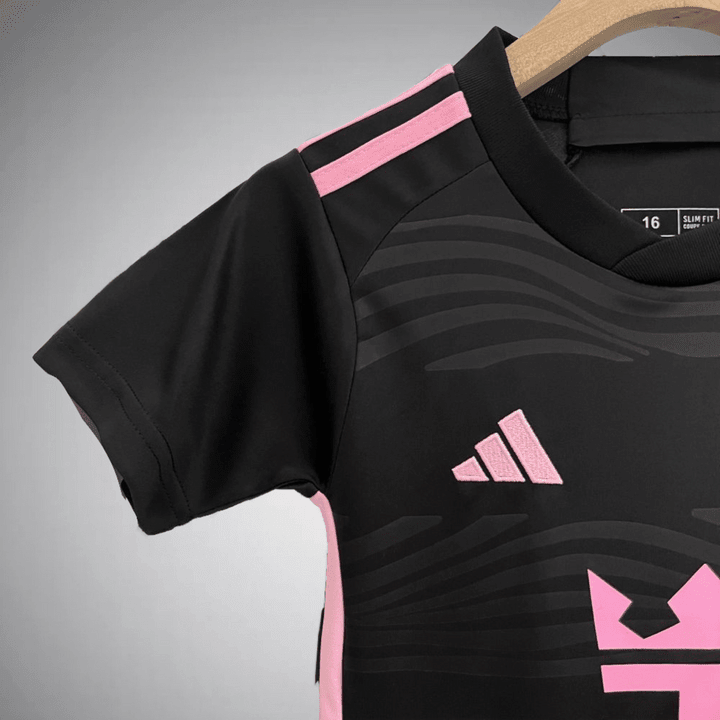 24/25 Inter Miami Away Kids Size Kit from FootballPrestige.shop - Premium Concept kits