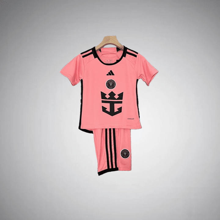 24/25 Inter Miami Home Kids Size Kit from FootballPrestige.shop - Premium Concept kits