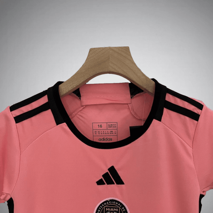 24/25 Inter Miami Home Kids Size Kit from FootballPrestige.shop - Premium Concept kits