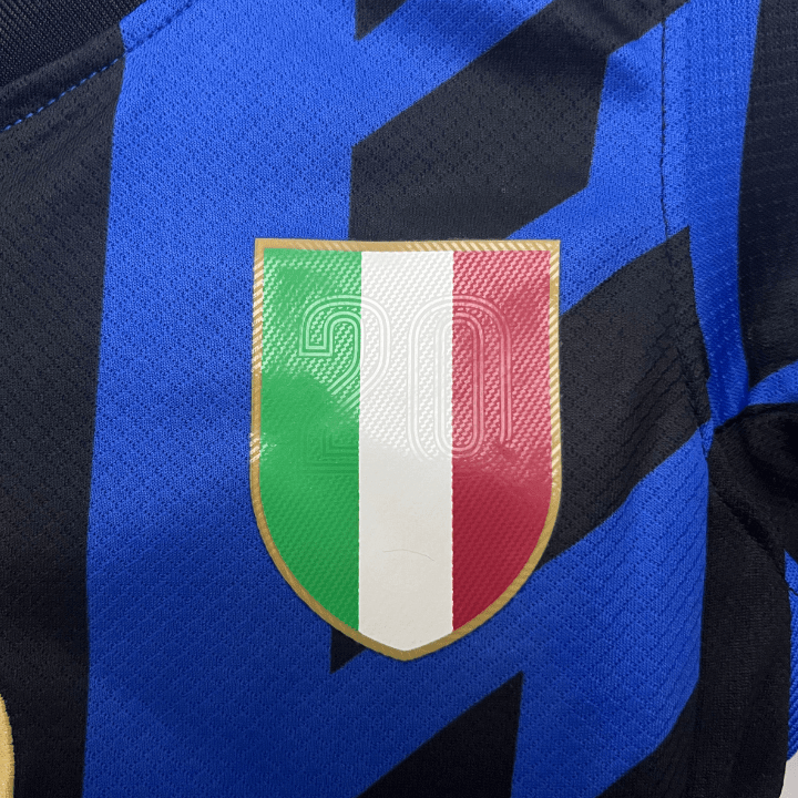 24/25 Inter Milan Home Kids Size Kit from FootballPrestige.shop - Premium Concept kits