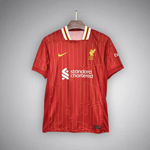24/25 Liverpool Home Kit from FootballPrestige.shop - Premium Concept kits