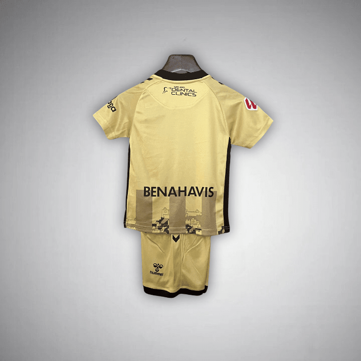 24/25 Málaga Third Away Kids Size Kit from FootballPrestige.shop - Premium Concept kits