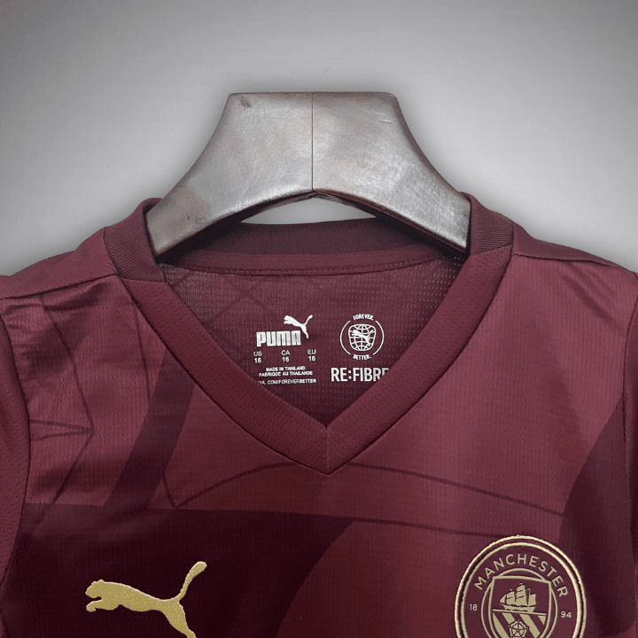 24/25 Manchester City Third Kids Size Kit from FootballPrestige.shop - Premium Concept kits
