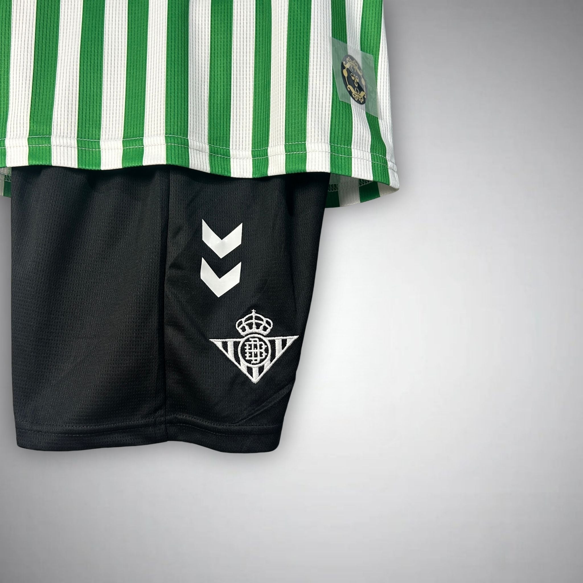 24/25 Real Betis Home Kids Size Kit from FootballPrestige.shop - Premium Concept kits