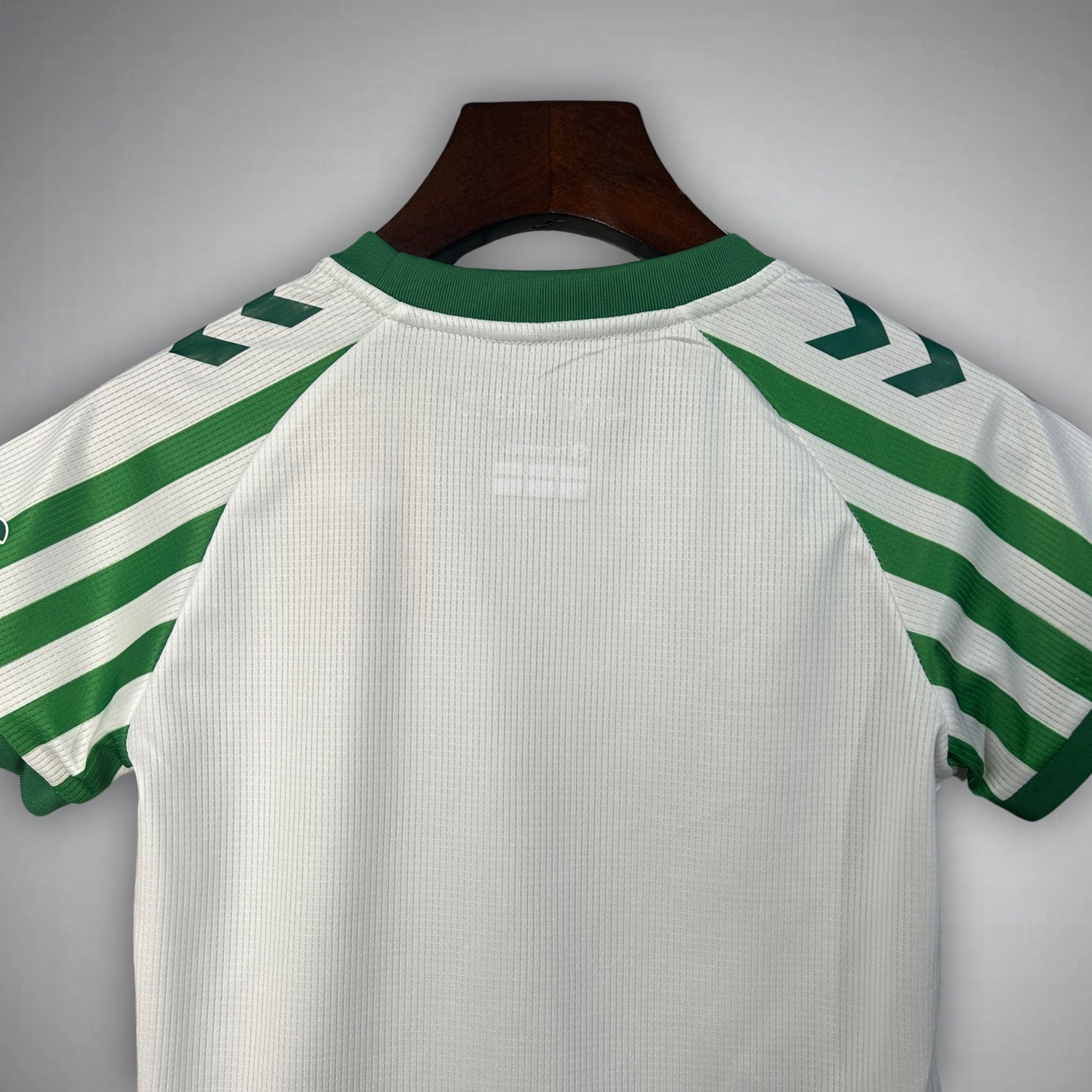 24/25 Real Betis Home Kids Size Kit from FootballPrestige.shop - Premium Concept kits