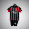 25/26 AC Milan Home Kids Size Kit from FootballPrestige.shop - Premium Concept kits