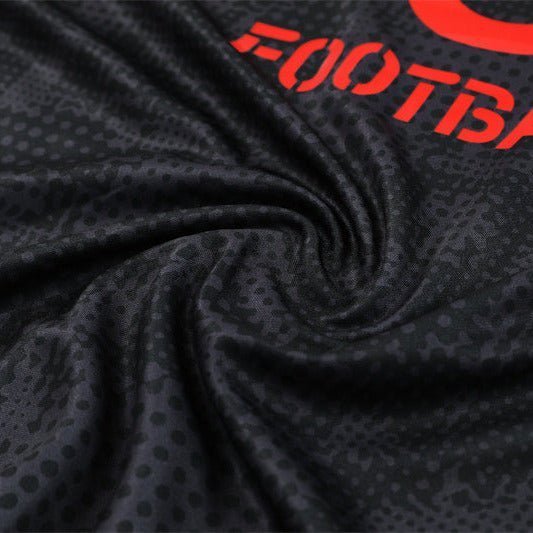 25/26 AC Milan Training Black Tracksuit from FootballPrestige.shop - Premium Concept kits